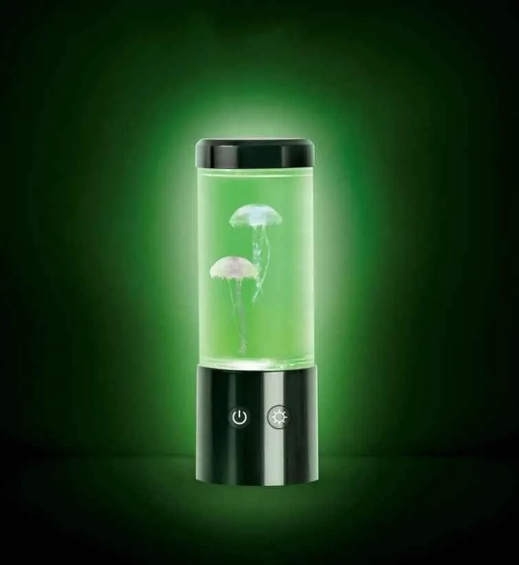 Merkury Innovations Multicolor Jellyfish Lamp image indicator(3)