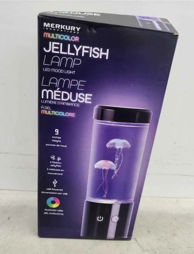 Merkury Innovations Multicolor Jellyfish Lamp image indicator(5)