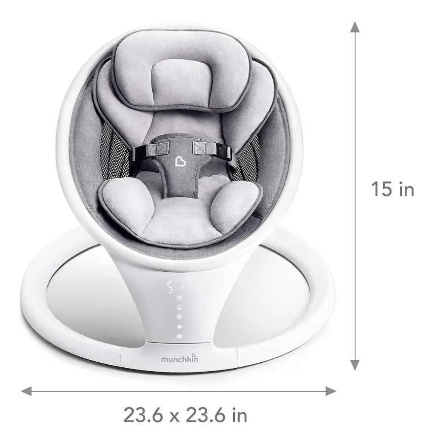 Munchkin Bluetooth Baby Swing with Remote image indicator(3)