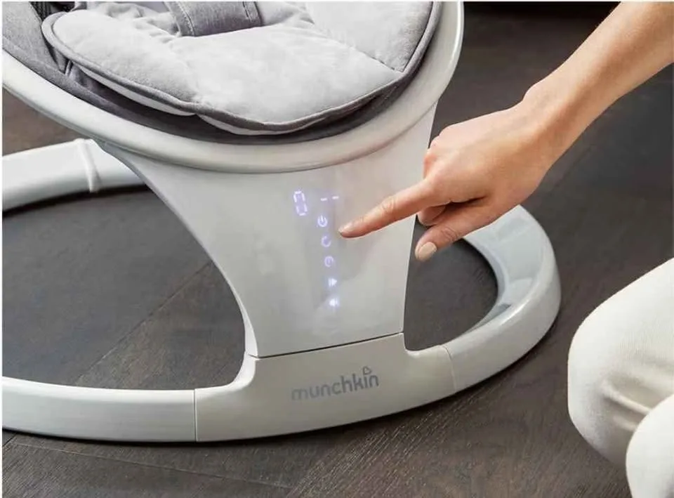 Munchkin Bluetooth Baby Swing with Remote image indicator(5)