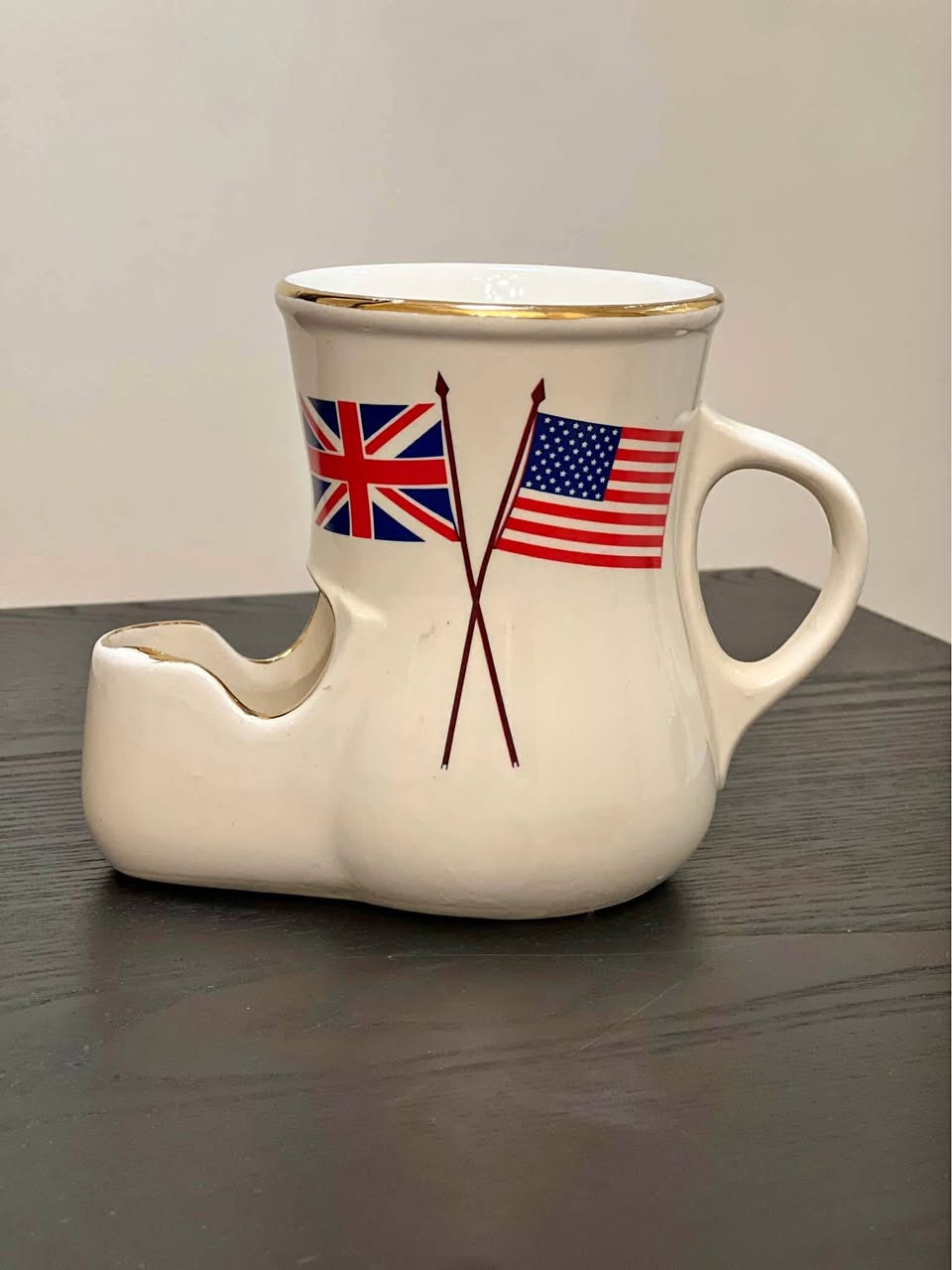Vintage Porcelain Shaving Scuttle Mug made by Lego Japan