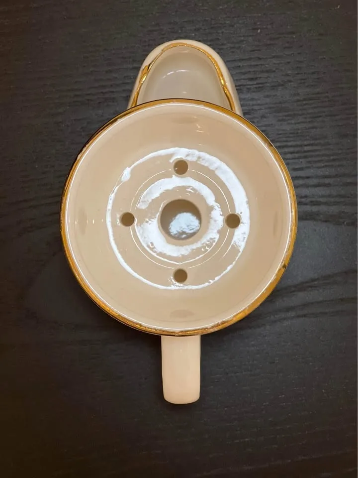 Vintage Porcelain Shaving Scuttle Mug made by Lego Japan image indicator(3)