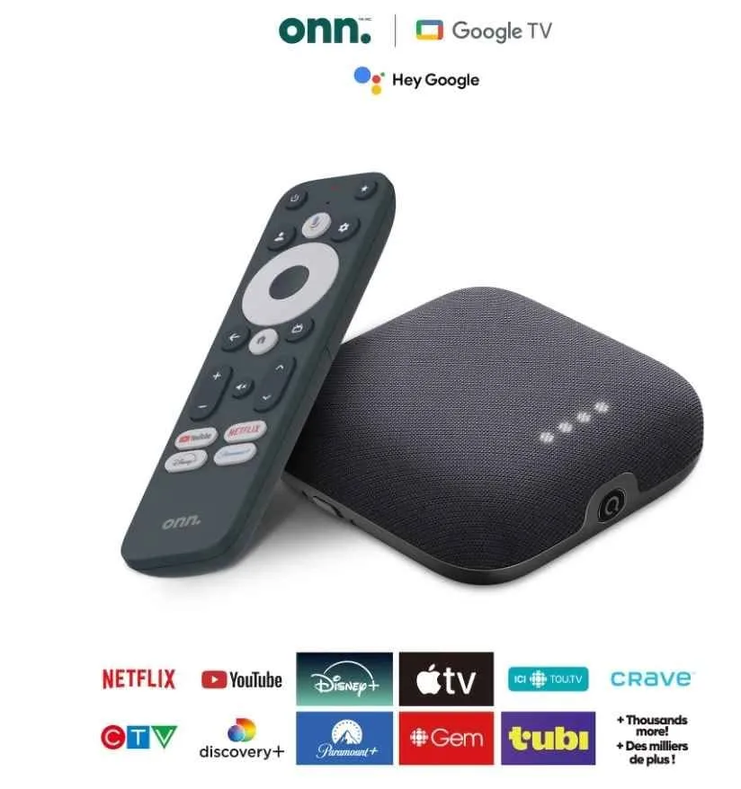 Onn. 4K Pro Streaming Device with Google TV image indicator(2)