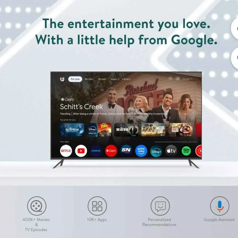 Onn. 4K Pro Streaming Device with Google TV image indicator(4)