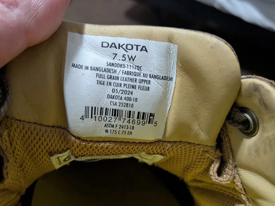 Steel Toe Dakota Safety Shoes image indicator(2)