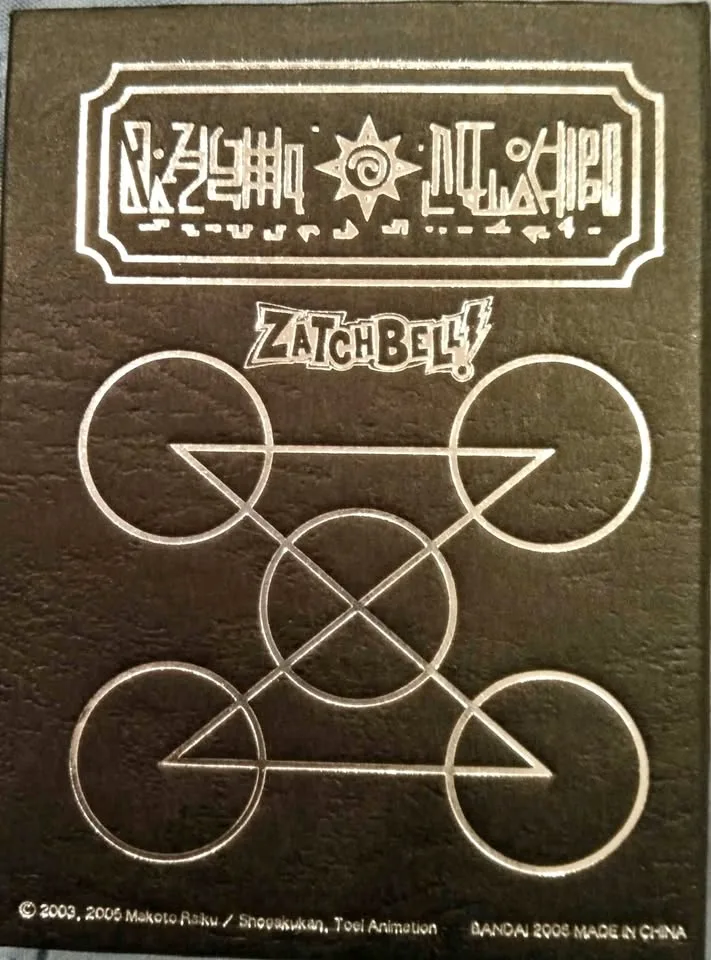 Zatch Bell! The Card Battle Black Spell Book Binder. thumbnail