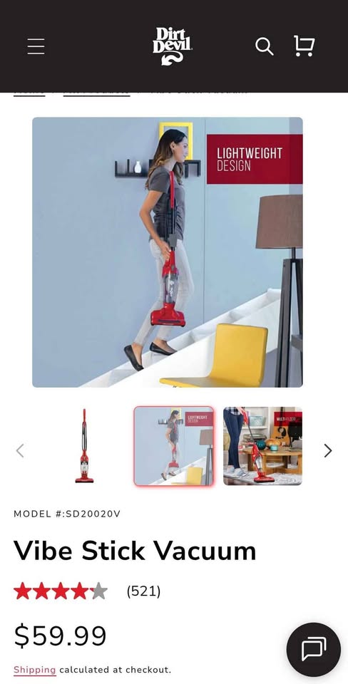 Dirt Devil Vibe 3-in-1 Stick Vacuum - photo 5