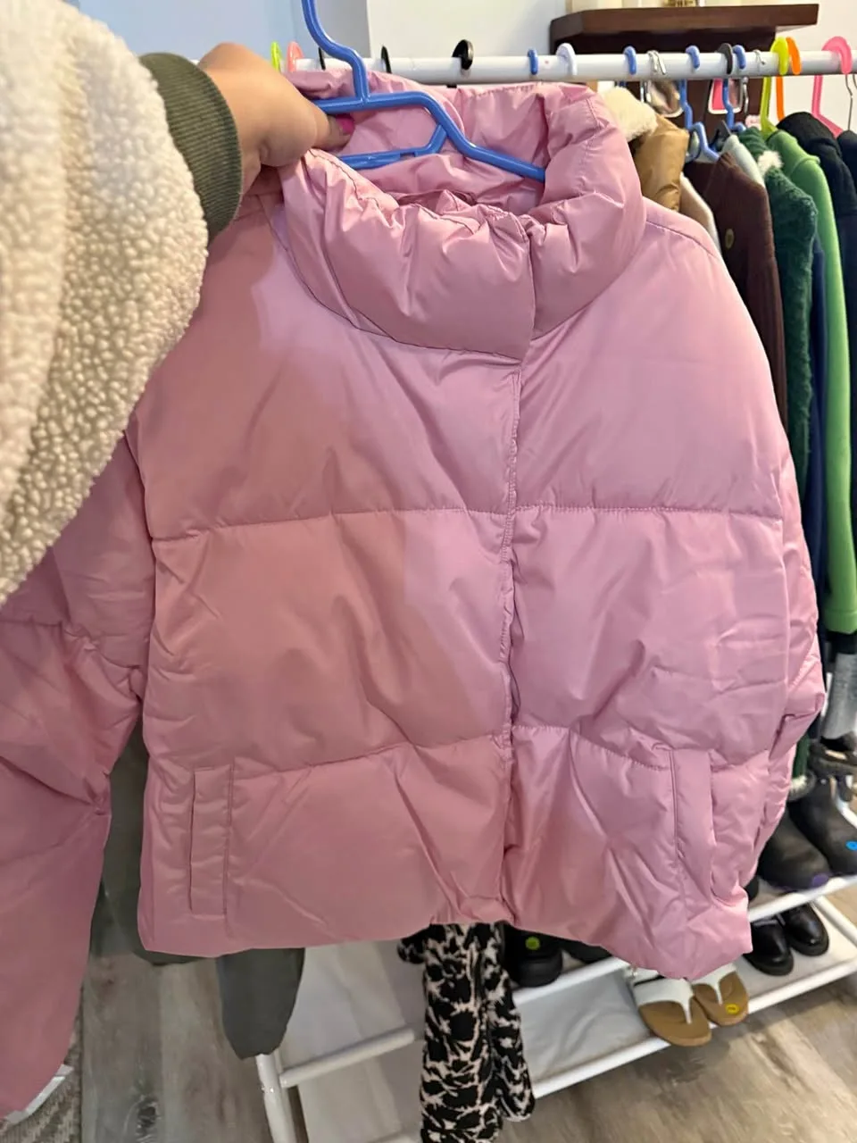 Brand New pink womens size Small winter jacket thumbnail