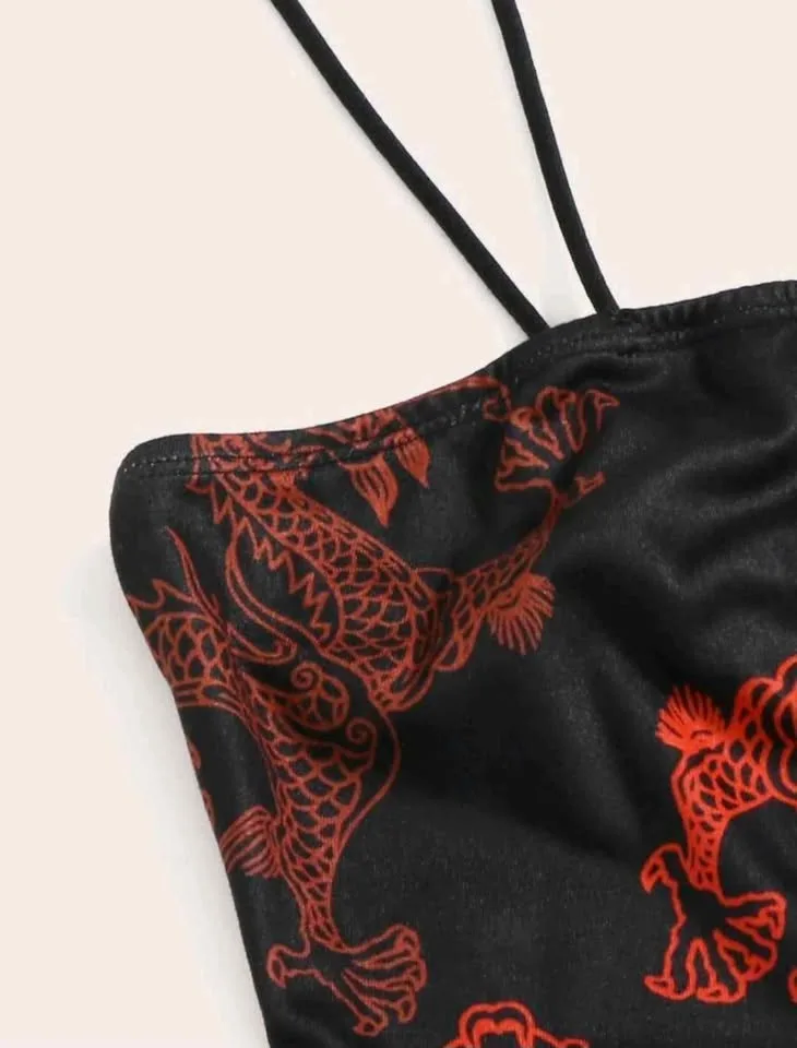 Cropped Top & Skirt Set image indicator(3)