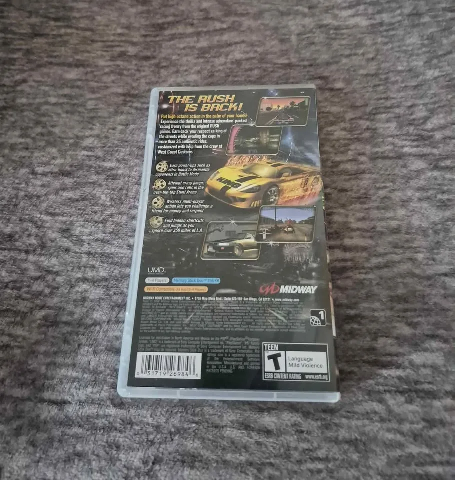 Rush PSP Game image indicator(2)