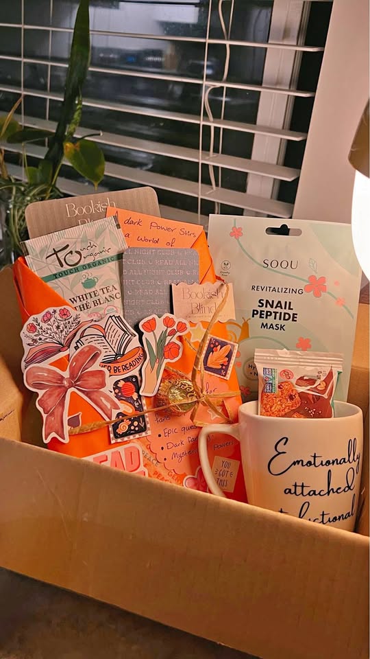 Gift box (blind date with a book bundle) ✨