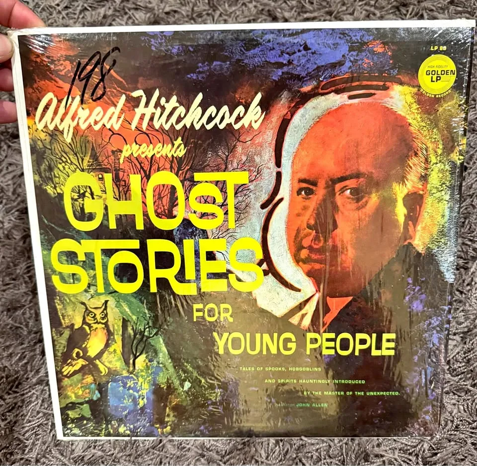 Alfred Hitchcock - Ghost Stories for Young People LP Record