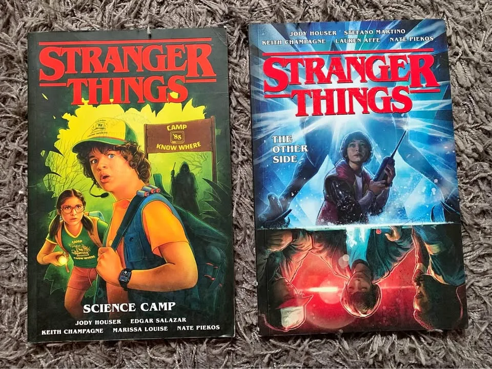Stranger Things Graphic Novels - like new