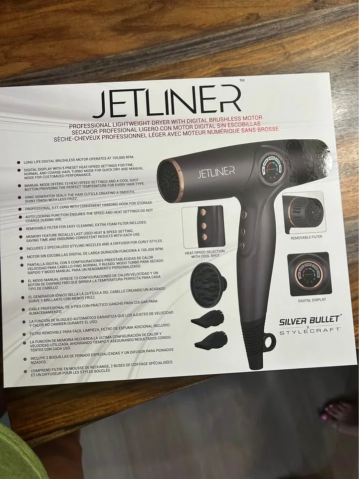 Brand new Jetliner blow dryer image indicator(2)