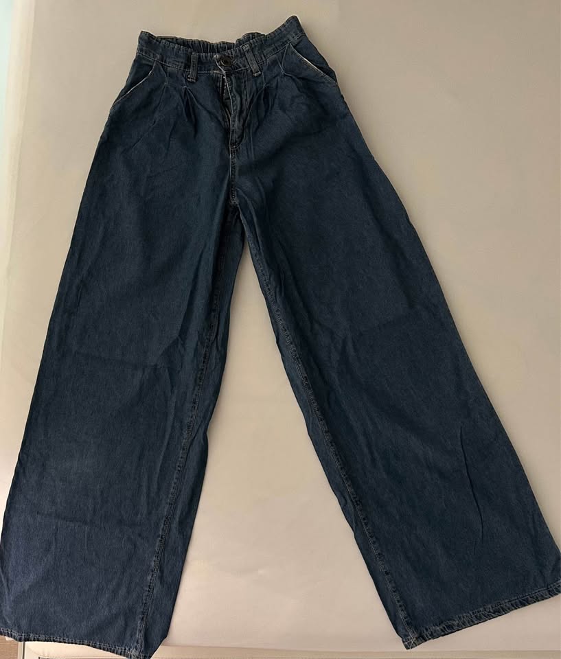 Loose Fit Flared Denim - photo 2