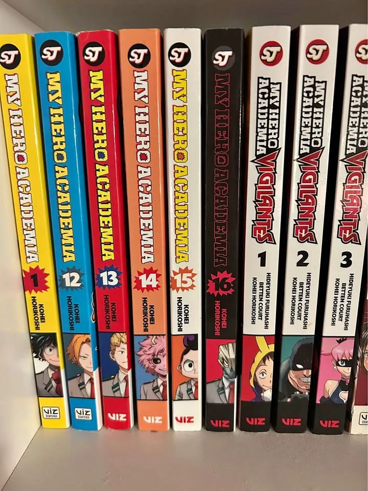 My Hero Academia Manga & Vigilantes Volumes