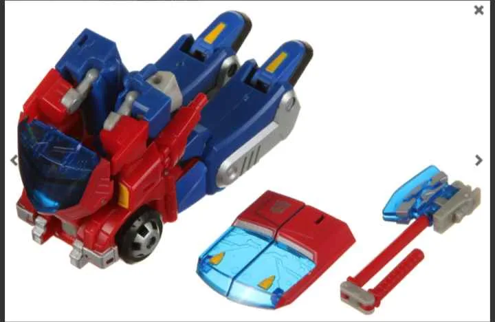 Transformers Animated Cybertron Mode Optimus Prime image indicator(5)