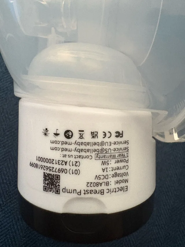 Pair of BellaBaby Breast Pump- New never used in case image indicator(4)