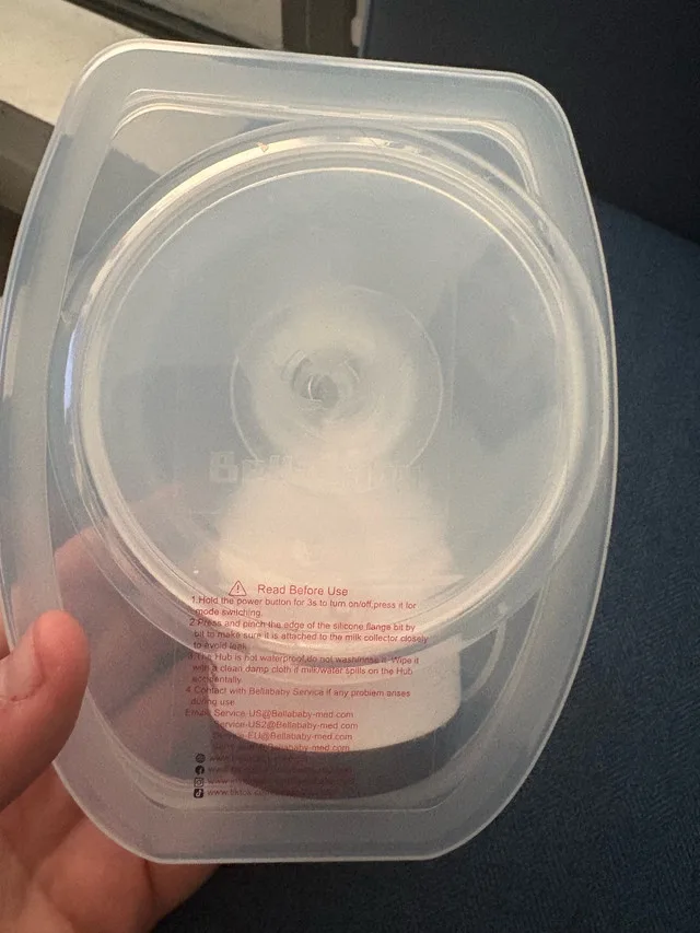 Pair of BellaBaby Breast Pump- New never used in case image indicator(6)