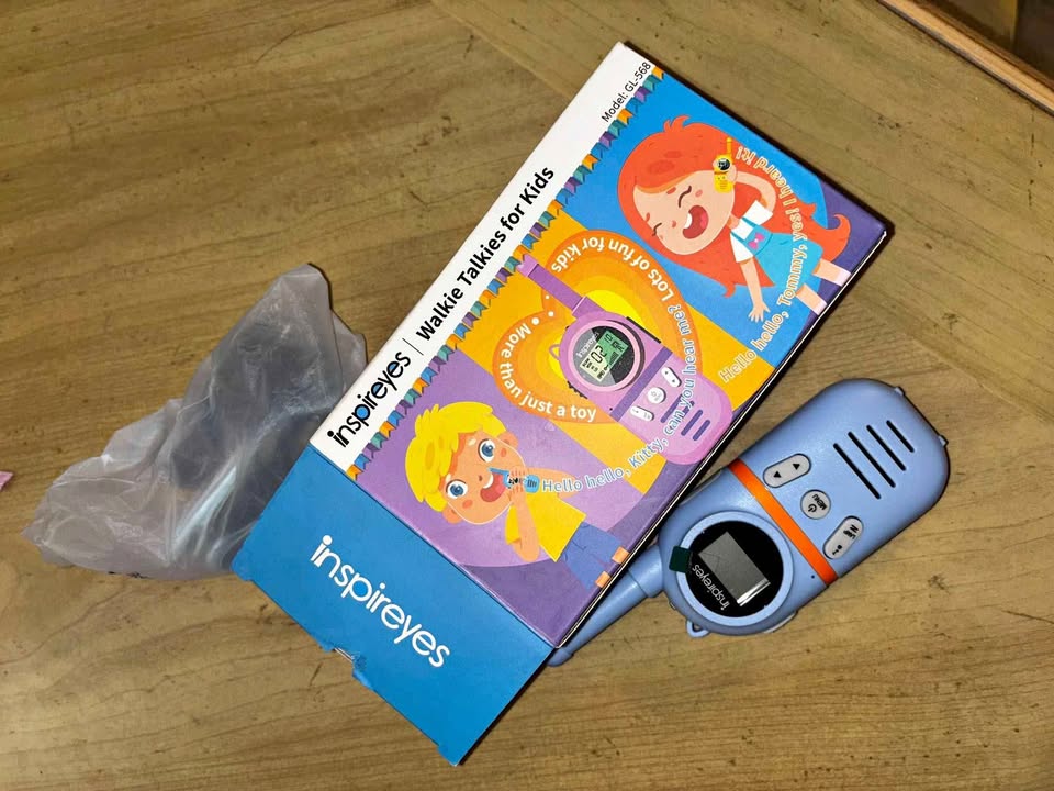 Inspireyes Walkie Talkies for Kids – 3 Pack