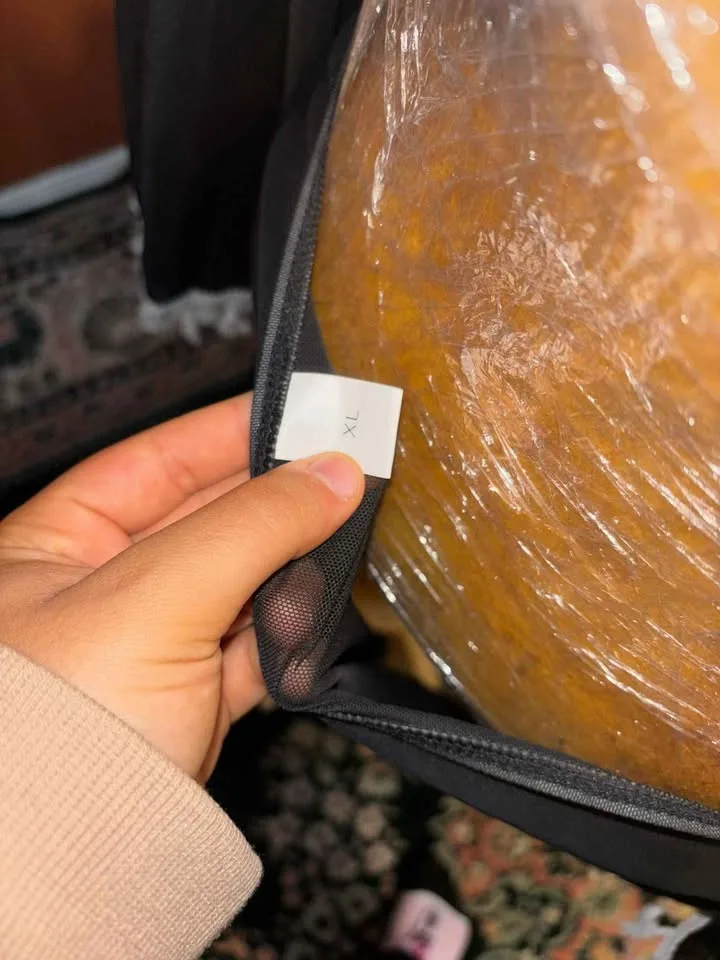 Brand New Size L – Black Sheer 2-Piece Set with Tassel Trim 🖤✨ image indicator(3)