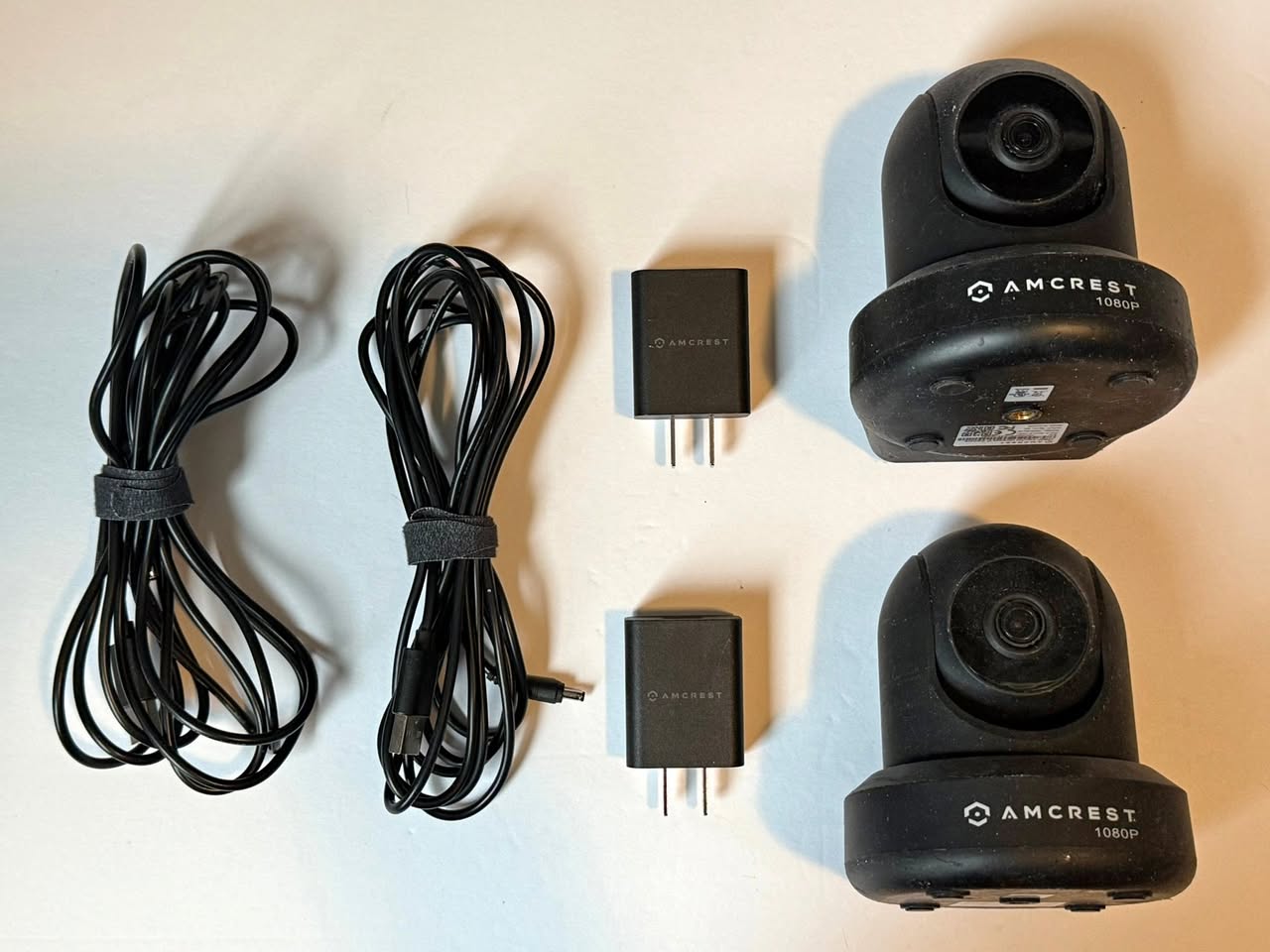 (2x) Amcrest 2MP WiFi Security Camera Pan/Tilt
