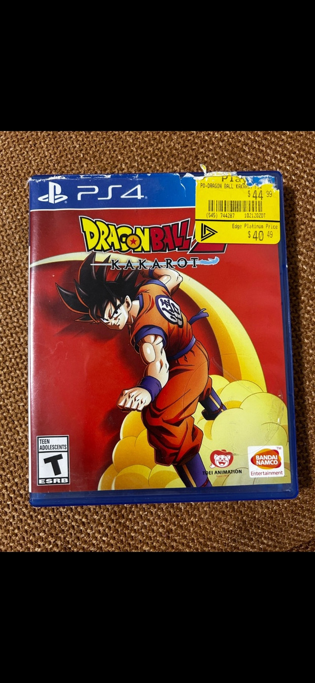 Dragon Ball Z Kakarot PS4
