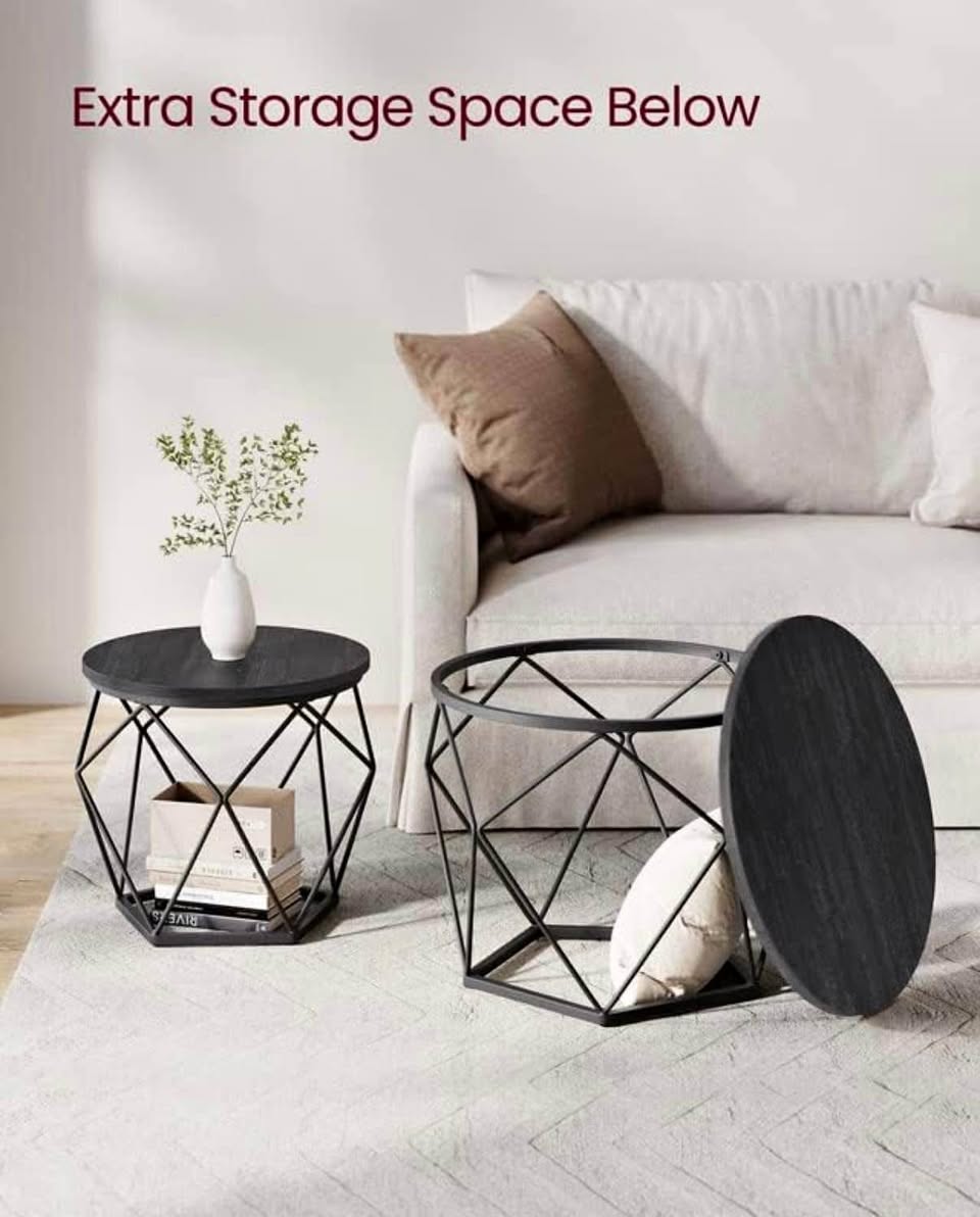 Brand New VASAGLE Coffee Table Set of 2