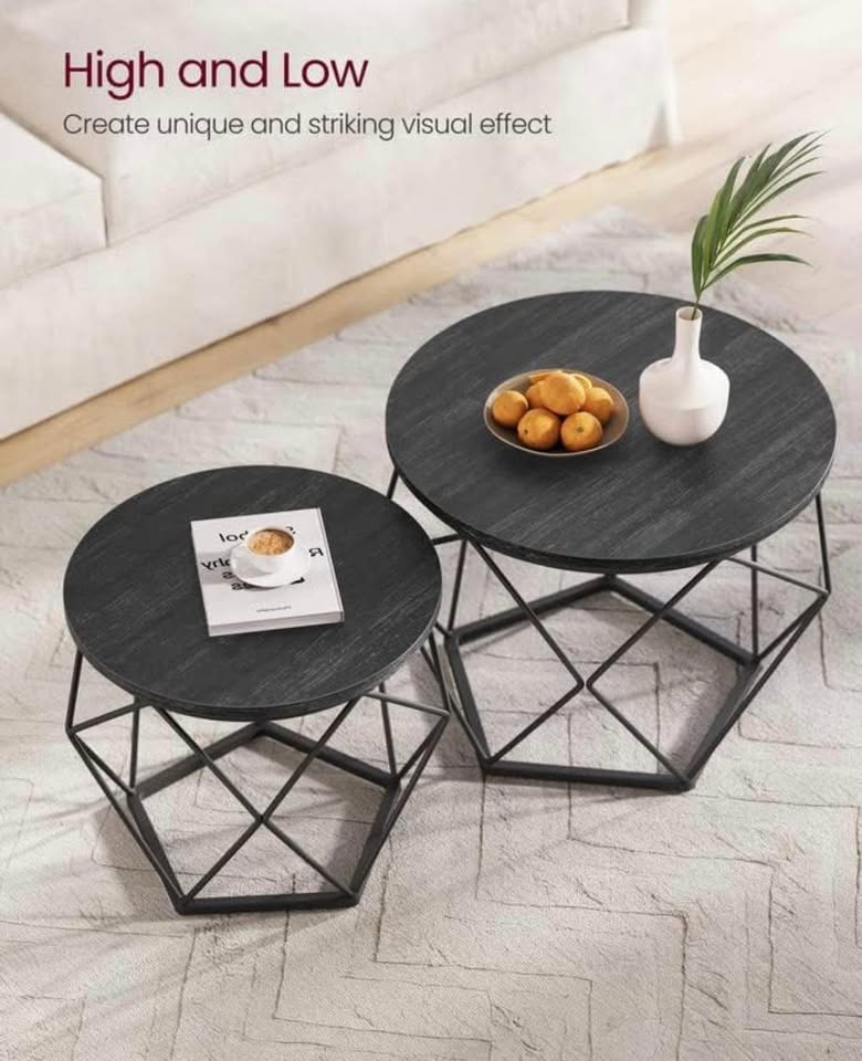 Brand New VASAGLE Coffee Table Set of 2 - photo 4