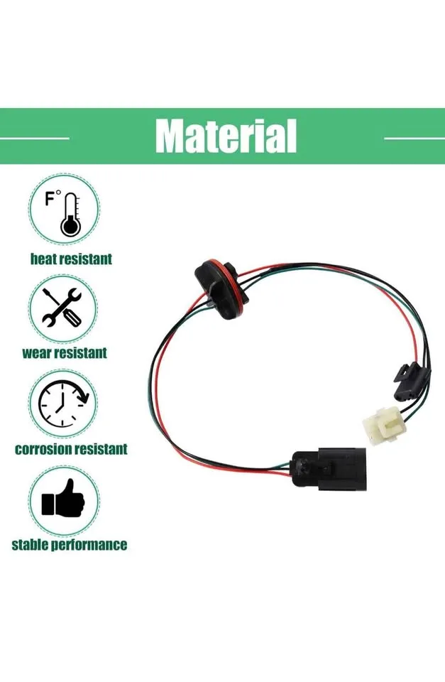 2 Pcs Headlight Lamp Wiring Harness Dodge Ram image indicator(7)