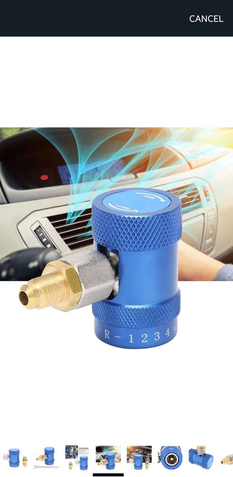 R1234FY Car Air Conditioning Refilling Coupler - photo 4