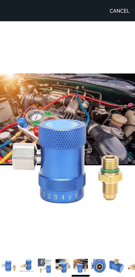 R1234FY Car Air Conditioning Refilling Coupler - photo 5