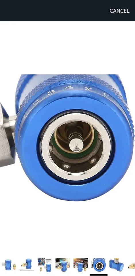 R1234FY Car Air Conditioning Refilling Coupler image indicator(6)