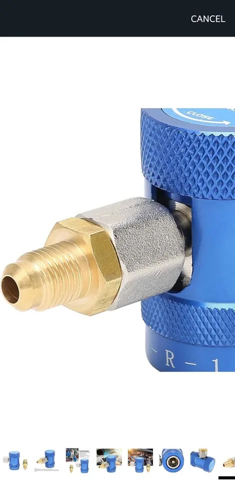 R1234FY Car Air Conditioning Refilling Coupler image indicator(8)