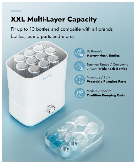 Papablic baby bottle sterilizer and dryer - photo 4