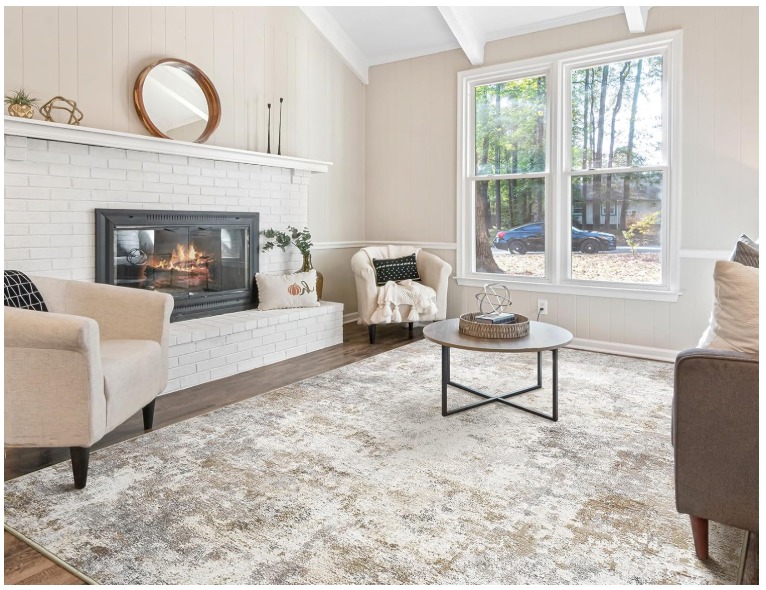Uermei 10x12 area rug dark brown - photo 3