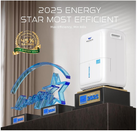 Wellsle 3500 sq. ft Dehumidifier energy star - photo 2