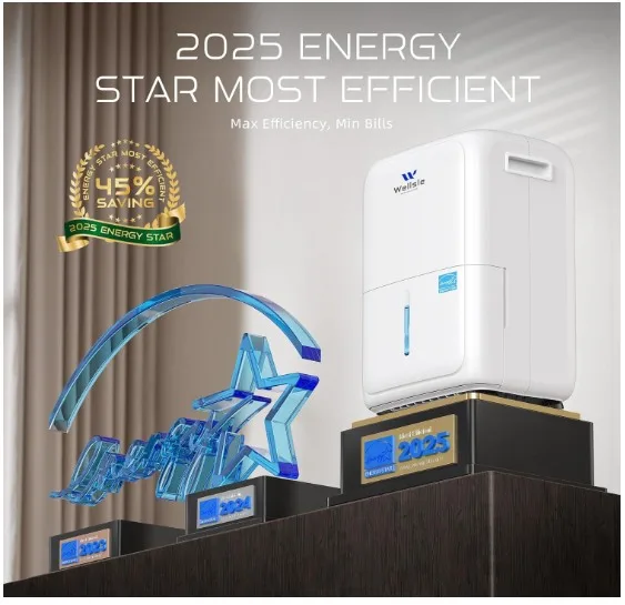 Wellsle 3500 sq. ft Dehumidifier energy star image indicator(2)