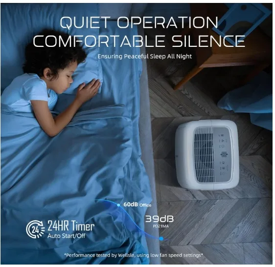 Wellsle 3500 sq. ft Dehumidifier energy star image indicator(6)