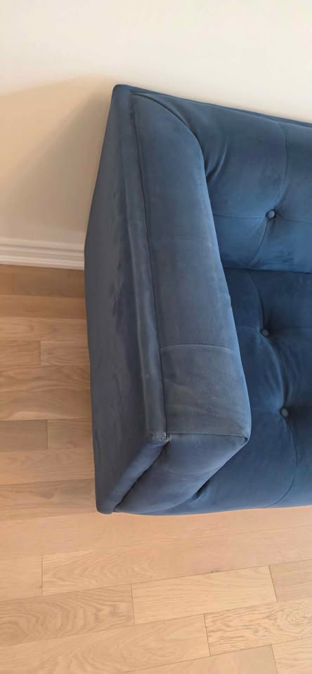 Sofa blue structube need some fixing. - photo 2