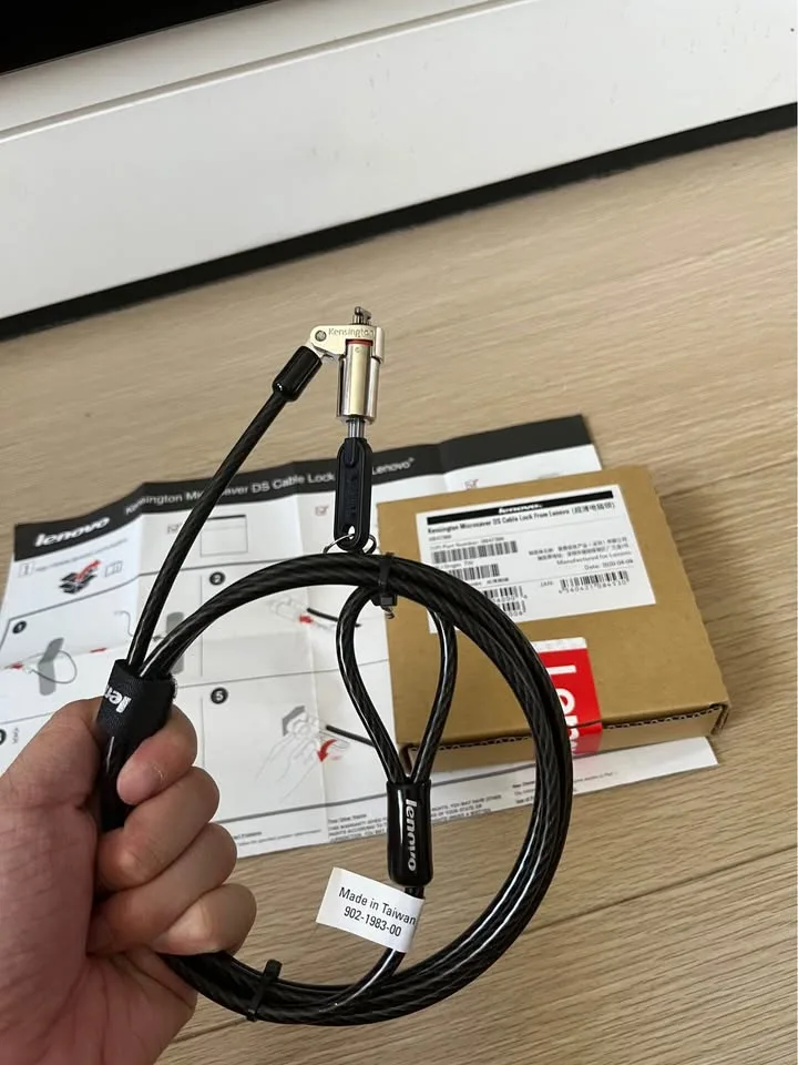 Laptop lock- Kensington Microsaver 2.0 Keyed Cable Lock image indicator(2)