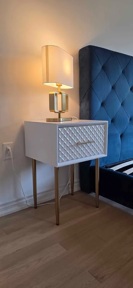 2 nightstands $200 each COZAYH Modern White Nightstand image indicator(2)