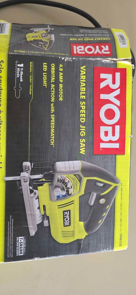 RYOBI 4.8-Amp Variable Speed Orbital Jig Saw - photo 2