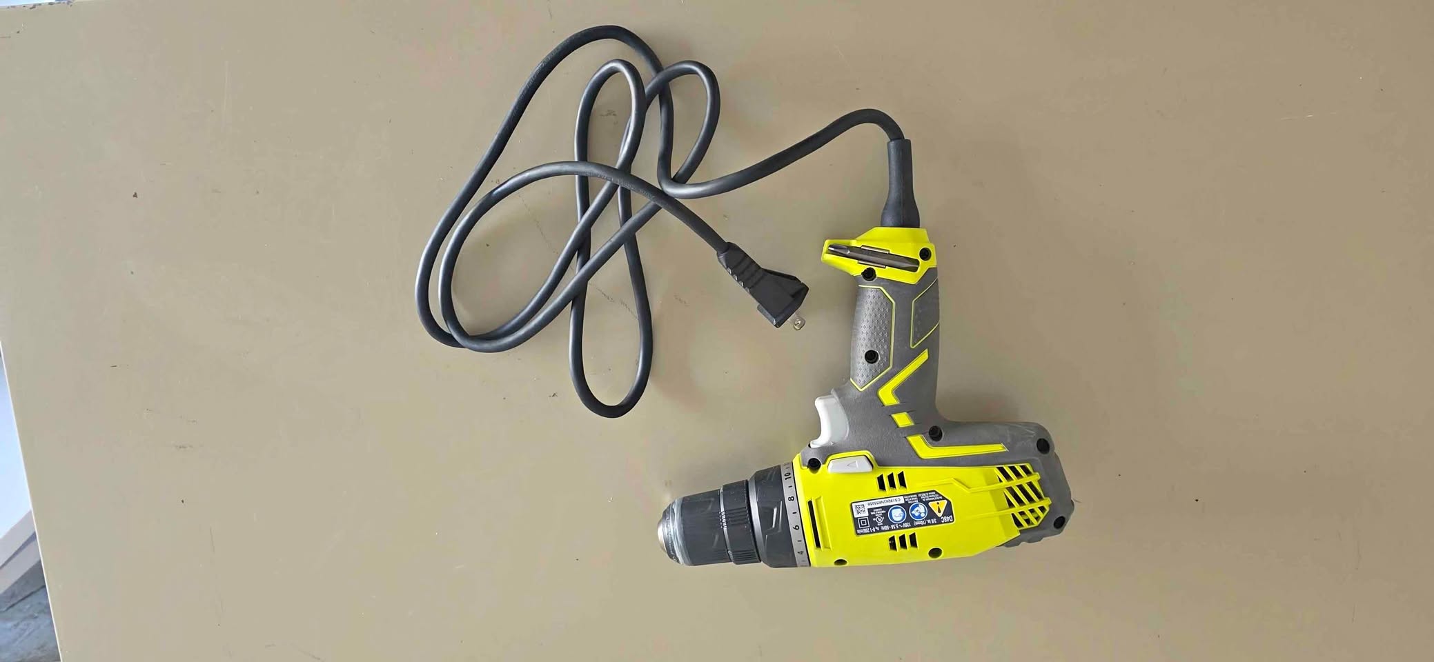 Ryobi ZRD43K 5.5-Amp 3/8 in. Variable Speed Drill