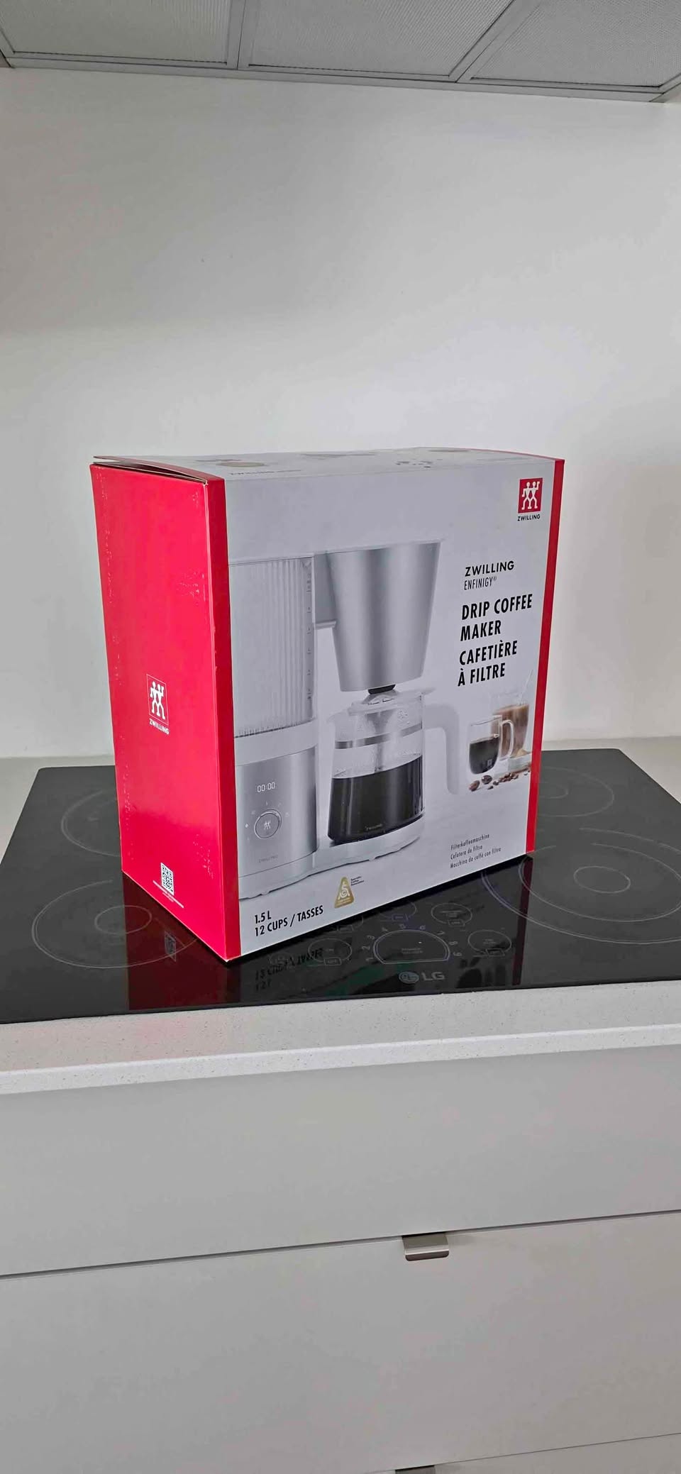 ZWILLING - Enfinigy Drip Coffee Maker Silver