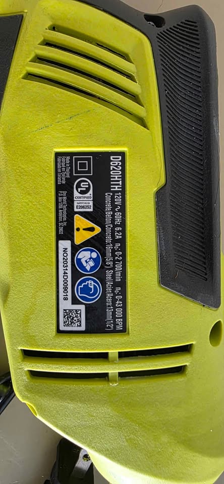 Ryobi D620H Hammer Drill w/ Depth - photo 2