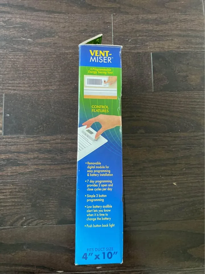 Vent Miser Programmable Energy Saving Vent image indicator(3)