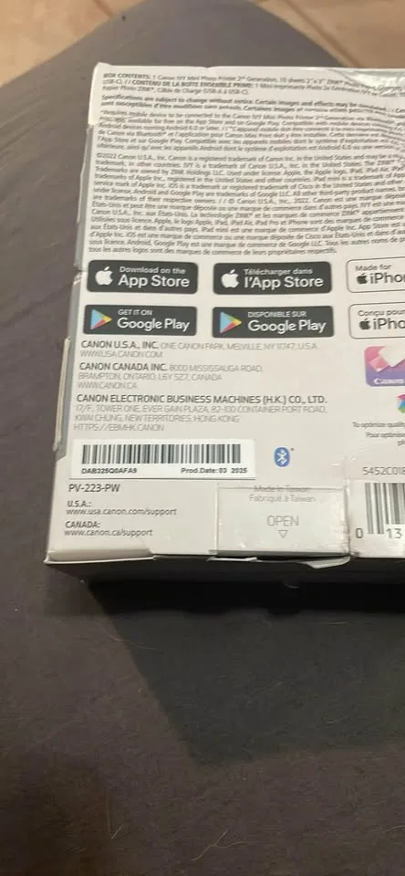 Canon ivy mini photo printer 2 gen and camera image indicator(2)