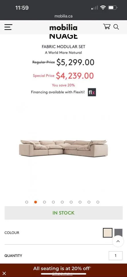 Modular couch set ￼ image indicator(3)