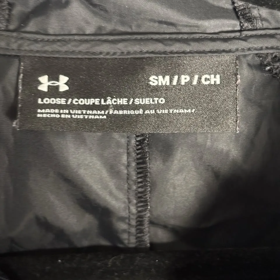 Under Armour Windbreaker Jacket Mens Small Black image indicator(6)